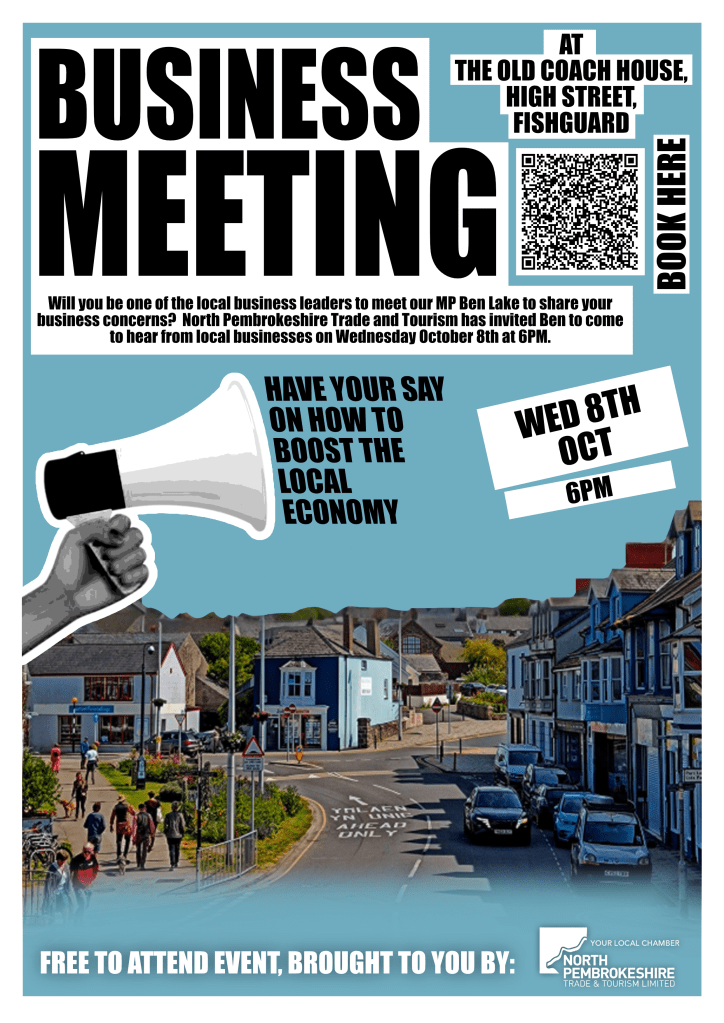 A business meeting poster