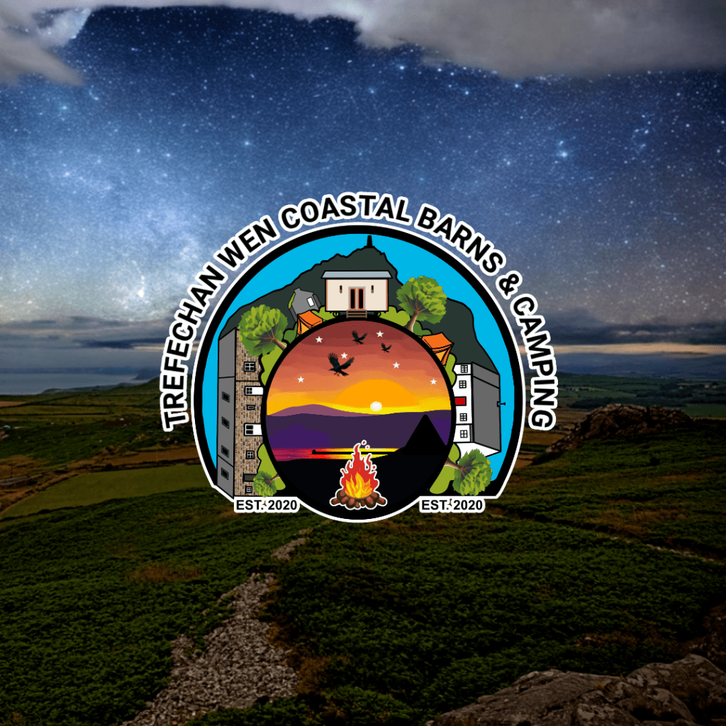 A new logo for a local campsite and holiday cottage site