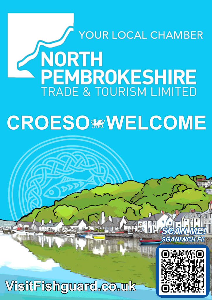 A2 Poster for Fishguard's Community Hub